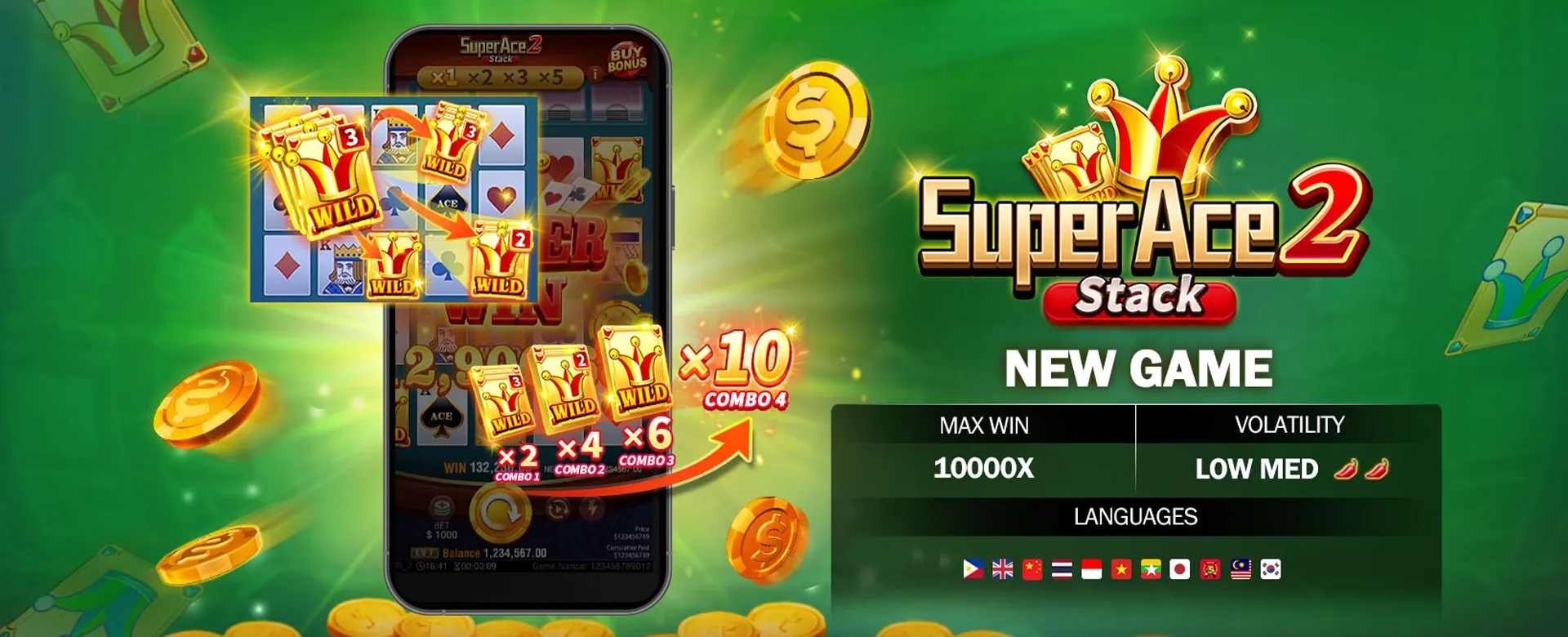 ph365 mobile app interface with casino games and betting options